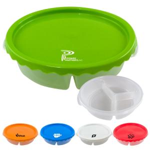 3-Section Food Storage Container