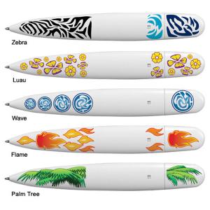 Surfboard Pen with a Full Color Imprint