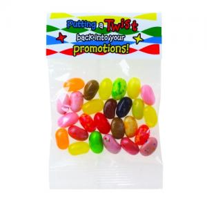 1 oz Jelly Belly Jelly Beans in Custom Header Bags