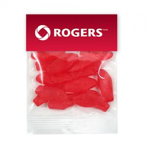 1 oz. Swedish Fish in Custom Header Bags