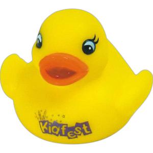 Mini Squeaking Rubber Ducky 