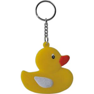 2D Yellow Ducky Keychain 