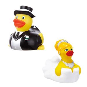 Bride and Groom Rubber Duckies 