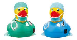 Rubber Surgical Duck in Scrubs