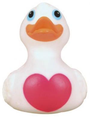 Big Heart Rubber Ducky 