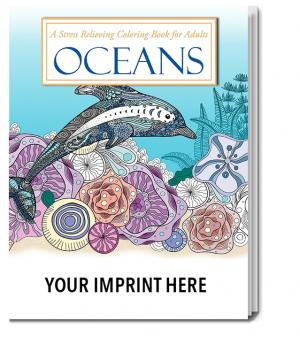 Adult Coloring Book Oceans