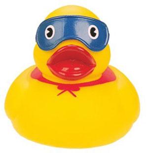 Super Hero Rubber Ducky 