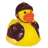 Cool Rubber Biker Duck 