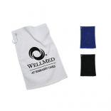 Polyester Golf Towel with Grommet Ring