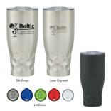 30 Oz. Dimple Design Stainless Steel Tumbler