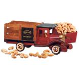Classic Wooden 1925 Stake Truck with Extra Fancy Jumbo Cashews