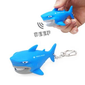 Shark LED Light Key Chain 