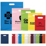 7" x 10.5" Die Cut Plastic Trade Show Bags