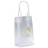 5" x 3" x 8" Executive Frosted Eurotote Bags
