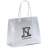 10" x 4" x 8" Executive Frosted Eurotote Bags