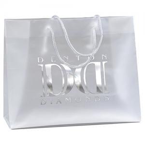 13&quot; x 5&quot; x 10&quot; Executive Frosted Eurotote Bags