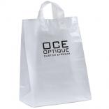 13" x 6" x 17" Frosted Soft-Loop Shopping Bags