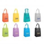 5" x 3" x 8" Frosted Soft-Loop Colorific Shopping Bags