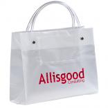 8" x 3" x 6" Identity Frosted Euro Card Totes
