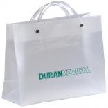 10" x 4" x 8" Identity Frosted Euro Card Totes