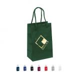 5.25" x 3.25" x 8.25" Laminated Gloss Paper Tote Bag