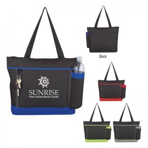 Spacious Polyester Tote Bag w/ 25-1/2&quot; Polypropylene Handles 
