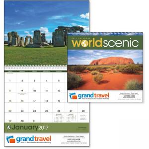 World Scenic Wall Calendar
