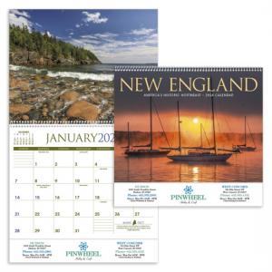 New England Wall Calendar