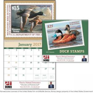 Duck Stamp Wall Calendar
