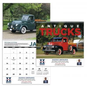 Antique Trucks Wall Calendar