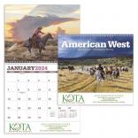 American West by Tim Cox Wall Calendar