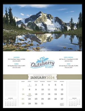 American Splendor without Date Blocks Calendar