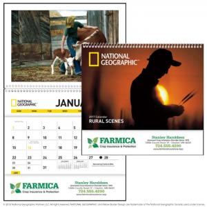 National Geographic Rural Scenes Pocket Calendar