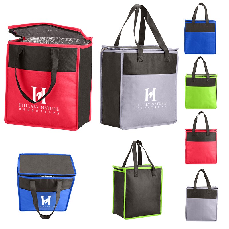 Rio Insulated Grocery Tote with Logo