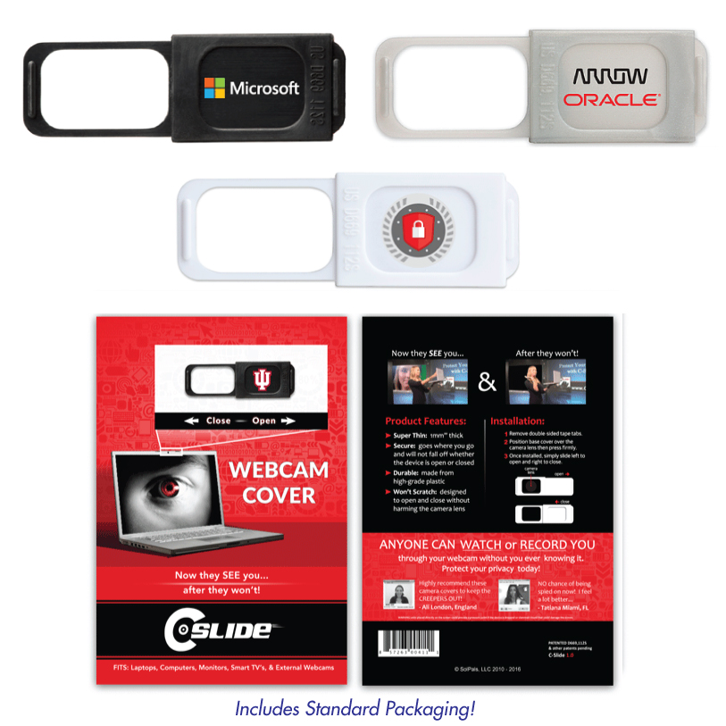 Promotional Webcam Cover With Custom Packaging 1.0