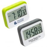 Soft-To-The-Touch Widescreen Digital Kitchen Timer/Clock 