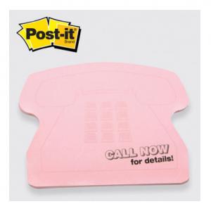 Telephone Shaped Post-It Notes