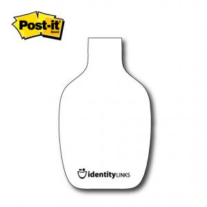 Bottle Shaped Post It Notes