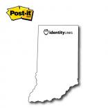 Indiana Shaped Post It Notes