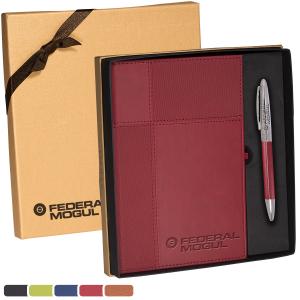 Tuscany Duo-Textured Journal &amp; Pen Gift Set