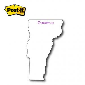 Vermont Shaped Post It Notes