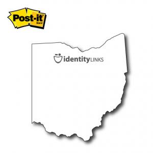 Ohio Shaped Post It Notes