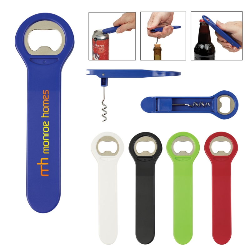 Promotional 3-in-1 Multi-use Drink Opener 