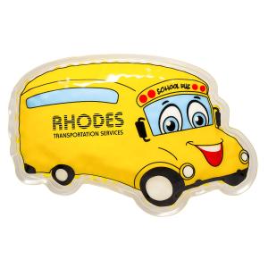Happy School Bus Hot/Cold Bead Gel Therapy Pack
