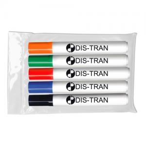 Dry Erase Bullet Tip 5 Pack