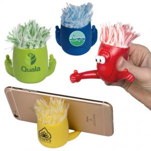 MopTopper Stress Reliever Phone Stand Duster 
