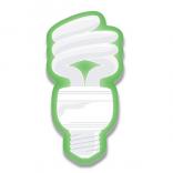 25 Sheets Flourescent Light Bulb Sticky Notes (2.4x4.8)
