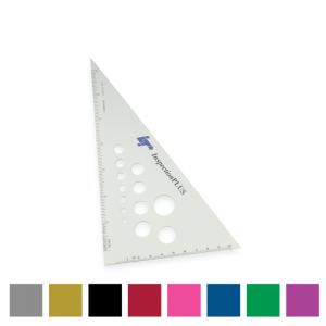 8 inch 30/60/90 Calibrated Drafting Aluminum Triangle