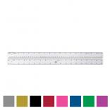 18 inch Alumicolor Straight Edge Ruler with Center Finding Back