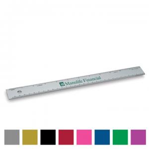 12 inch Alumicolor Non-Slip Straight Edge Ruler